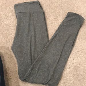 LuLaRoe gray leggings one size